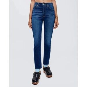 RE/DONE 90s High Rise Ankle Crop‎ Jeans Women's Size 28 Deep
Safari